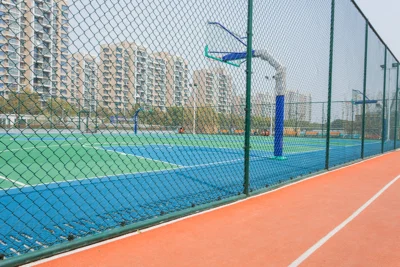 spor alanı peyzaj uygulamaları
